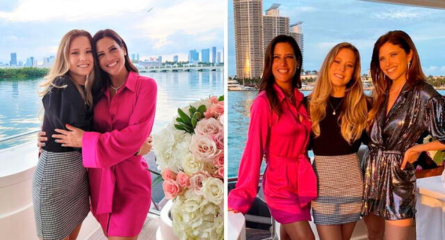 Anna Carina Copello celebró los 18 años de su hija Micaela en lujoso yate en Miami El Popular