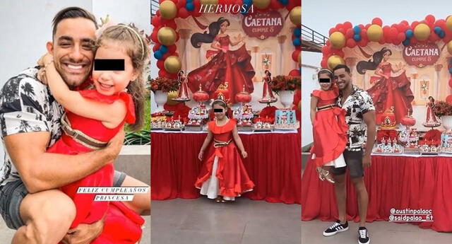 Austin Palao celebra el cumpleaños de su sobrina junto a expareja de su hermano Said El Popular