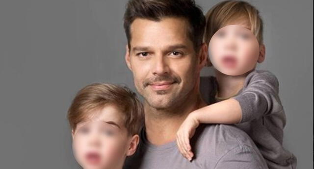 Ricky Martin protagoniza tierna fotografía junto a su bebé Renn