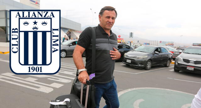 Alianza Lima: técnico Carlos Bustos ya empezó su trabajo El Popular