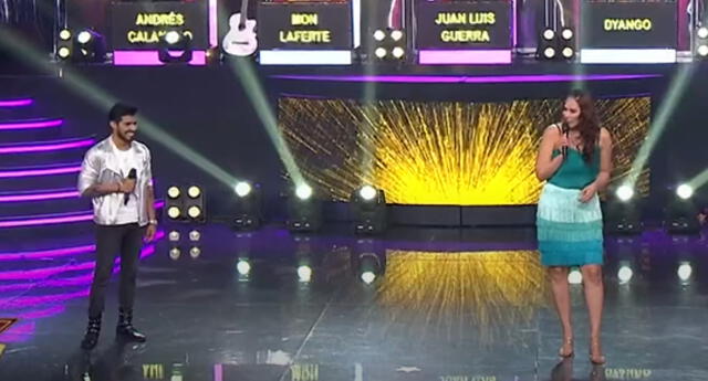 Karen Schwarz y su curiosa reacción al ver al imitador de Ezio Oliva: “¡Soy su fan!” El Popular