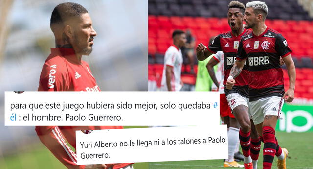 ¡Lo quieren ya! Hinchas en redes piden a Paolo Guerrero en Inter tras caída ante Flamengo El Popular