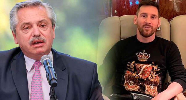 Argentina: ¡Increíble! Alberto Fernández alquiló lujoso avión de Lionel Messi para viajar a México El Popular
