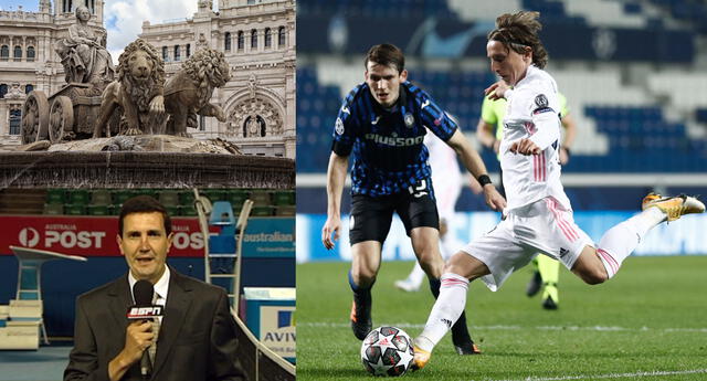 Real Madrid Vs Atalanta Miguel Simon Sorprendio Con Mitologia Griega En Plena Transmision Del Partido De Champions League El Popular