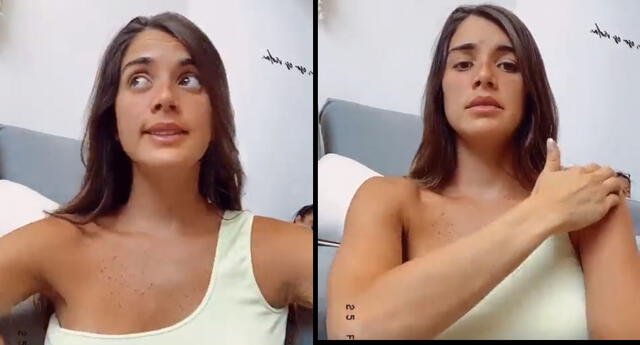 Korina Rivadeneira revela que se someterá a terapias en la zona del cuello.