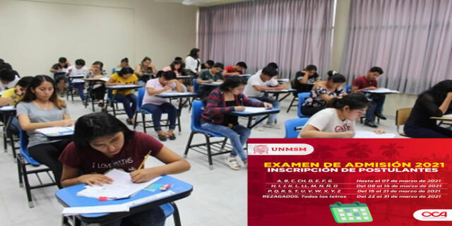 San Marcos 2021: cómo realizar la inscripción virtual para el examen presencial de abril El Popular
