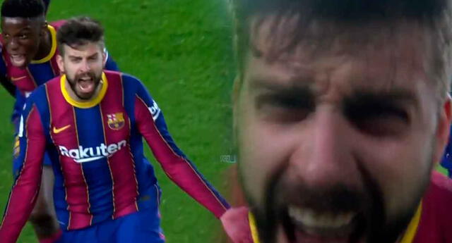 ¡A todo pulmón! Piqué y el golazo para forzar la prórroga en el Barcelona vs. Sevilla El Popular