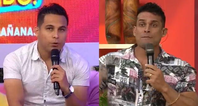 El cantante Jonathan Rojas dio a conocer que se salió del grupo de WhatsApp que compartía con Christian Domínguez tras su alejamiento.