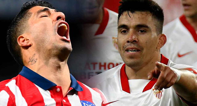 Atlético de Madrid deja escapar la punta: perdió 1-0 ante Sevilla con cabezazo del 'Huevo' Acuña El Popular