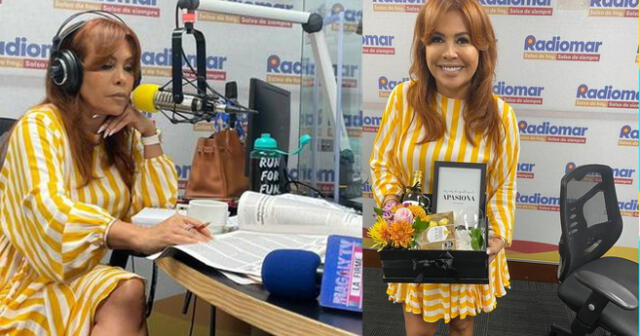 Magaly Medina estuvo en el estreno de 'La Hora Loca' de Radiomar.