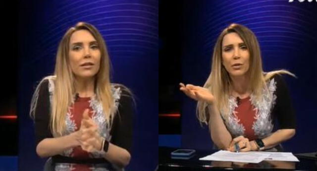Juliana Oxenford se defiende de críticas: “Me molesta que pretendan atentar hacia mi credibilidad” El Popular