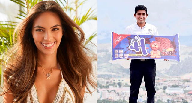 Natalie Vértiz confiesa que consume las galletas Nutri H de Julio Garay El Popular