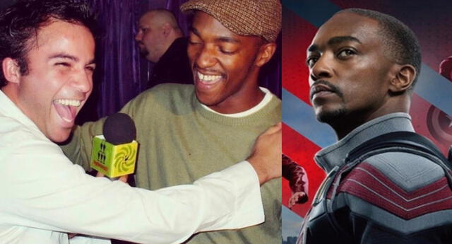 Renzo Schuller sorprende al mostrarse junto a Anthony Mackie, 'Falcon' de Marvel El Popular