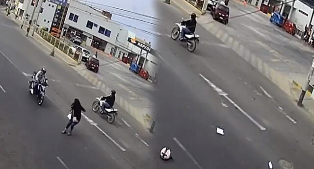 Huacho: Mujer fue atropellada por una moto lineal que iba a excesiva velocidad El Popular