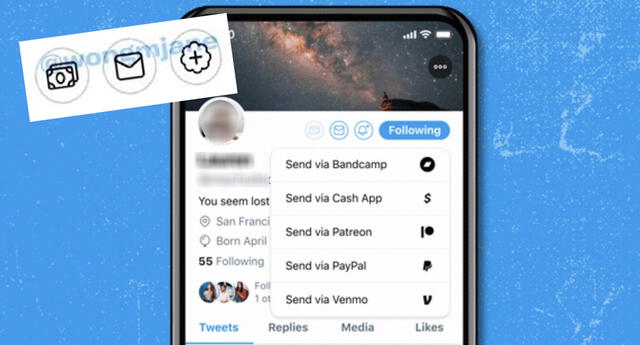 Twitter permitirá darle “propinas” a otros usuarios de la red social con Tip  Jar | El Popular