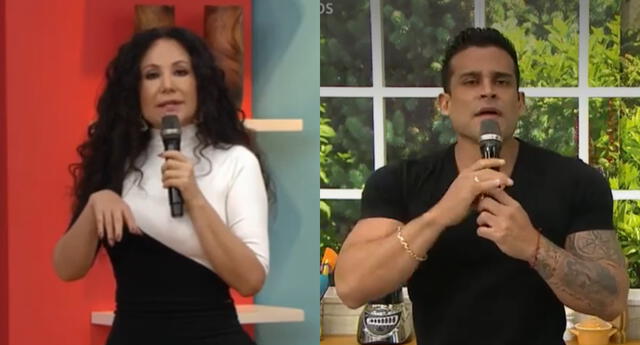Janet Barboza intenta trolear a Christian Domínguez sobre su pasado y él se defiende El Popular