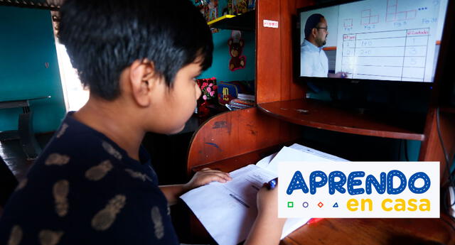 EN VIVO, Aprendo en casa inicial, primaria y secundaria hoy jueves 13 de mayo El Popular