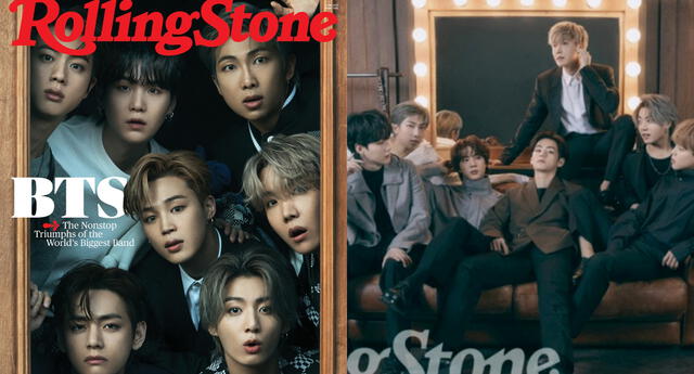 BTS aparece en la portada de la revista Rolling Stone: "La banda más grande del mundo" El Popular
