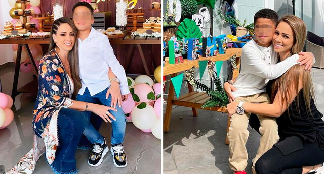 Melissa Klug le realiza fiesta temática a su mejor hijo por su cumpleaños: “Te amo mi bebé” El Popular