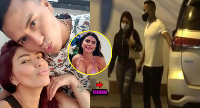 Milena Zárate afirma que aclaró las cosas con su pareja tras ampay con Thamara Gómez: “Me mostró todo”
