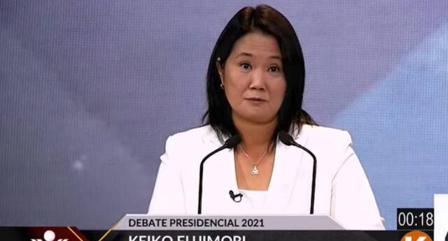 Debate: Keiko habla de la SUNEDU pese a que FP se opuso a sus reformas en el Congreso El Popular