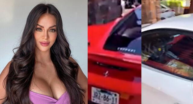 Sheyla Rojas dio inicio a una investigación tras lucirse con autos de lujo de dudosa procedencia en sus redes sociales, según policía mexicana.