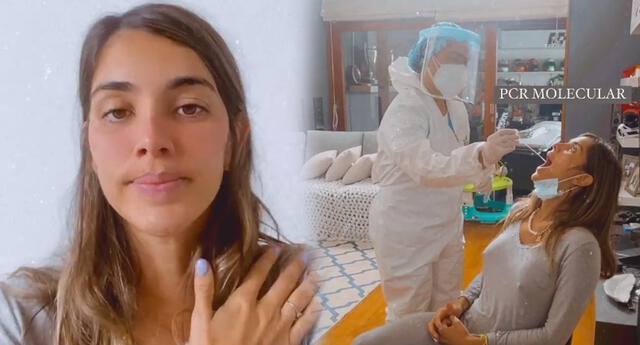 Korina Rivadeneira se realiza prueba COVID tras el contagio de gripe de su bebé: “Por si las moscas”