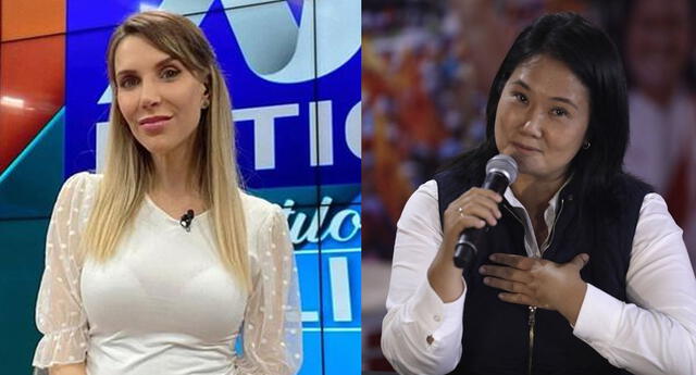 Juliana Oxenford vuelve invitar a su programa a Keiko Fujimori.