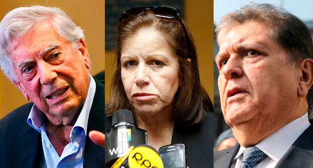 Mario Vargas Llosa: "Si Lourdes Flores hubiese sido presidenta, Alan García estaría vivo" El Popular