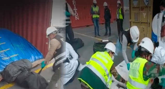 Callao: PNP incautó 236 kilos de cocaína dentro de contenedor El Popular
