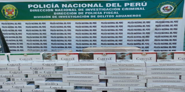 Pucusana: camión de carga traía 17,500 cigarrillos de contrabando como encomienda El Popular