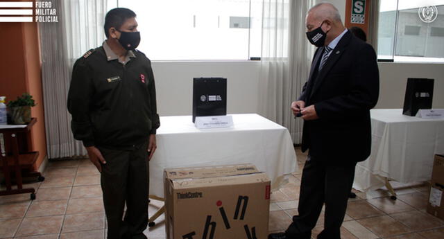 Fuero Militar: entregan nuevos equipos para que se comuniquen en tiempo real El Popular
