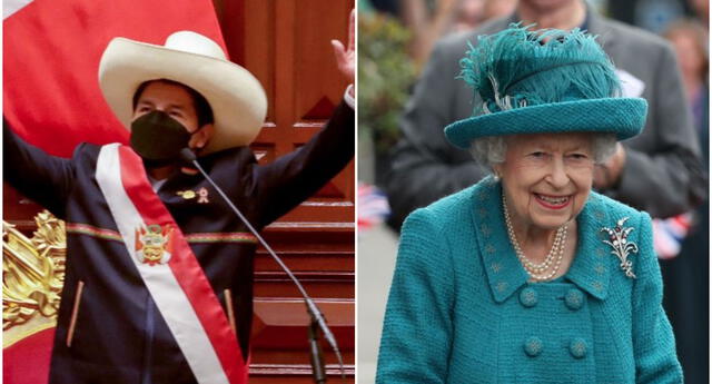 La reina Isabel II felicitó a Pedro Castillo: "Mis deseos de fortalecer aún más la relación Perú-UK" El Popular