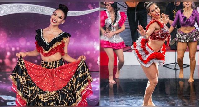 Allison Pastor sorprende a todos a ritmo de festejo. Allison Pastor sorprende a todos a ritmo de festejo.