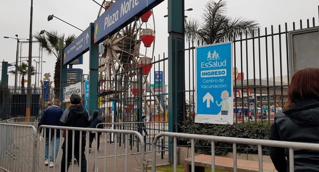 COVID-19: se registra poca afluencia en vacunatorios de Lima Norte, Centro y Este El Popular