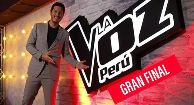 Final de temporada de La Voz Perú.