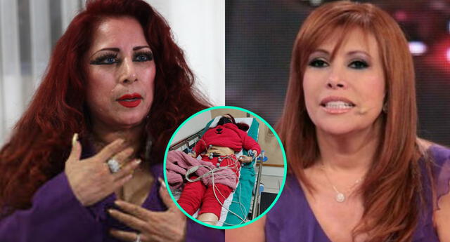 Monique Pardo le pidió a Magaly Medina visibilizar su caso contra Gisela Valcárcel tras ser nuevamente hospitalizada.