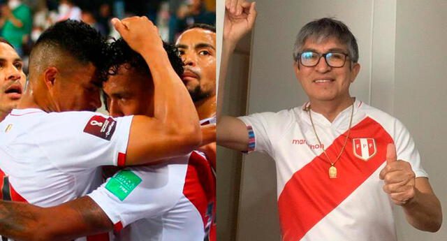 El humorista Fernando Armas contó que derramó unas lágrimas al cantar el himno nacional en partido Perú vs. Uruguay.