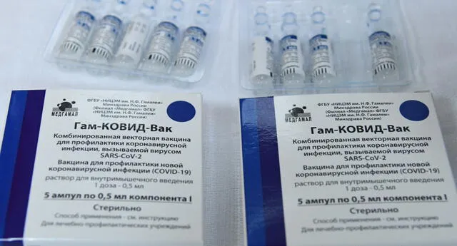 Vacuna rusa será producida en el Perú en el 2023.