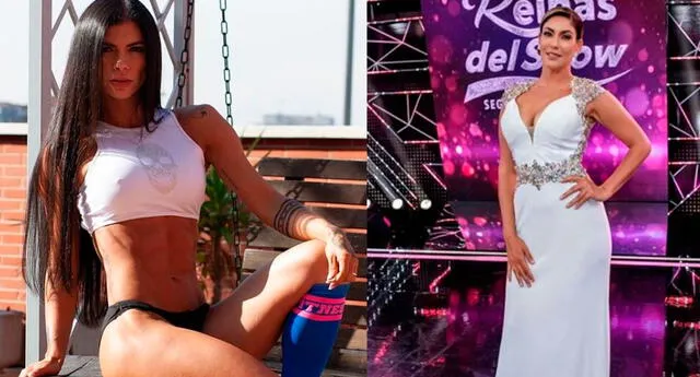 Giannina Luján desaprueba Tilsa Lozano como jurado en 'Reinas del show 2'.