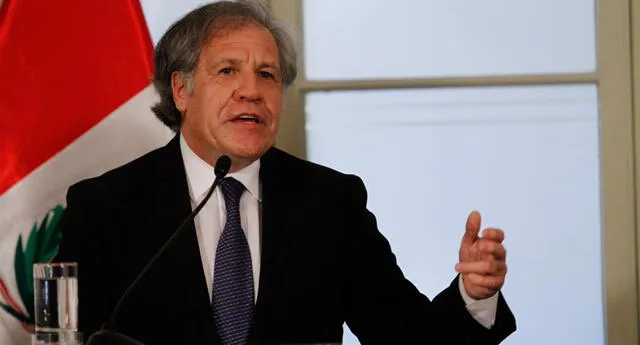 El secretario general de la OEA, Luis Almagro, destacó el discurso del presidente Pedro Castillo ante la Sesión del Consejo Permanente.