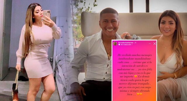 Pedro su esposa Katherine Fernández denunció vía Instagram recibe ataques y pide que la dejen tranquila, foto | El Popular