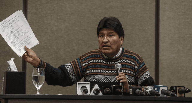 Expresidente de Bolivia cuestionó al sistema capitalista.