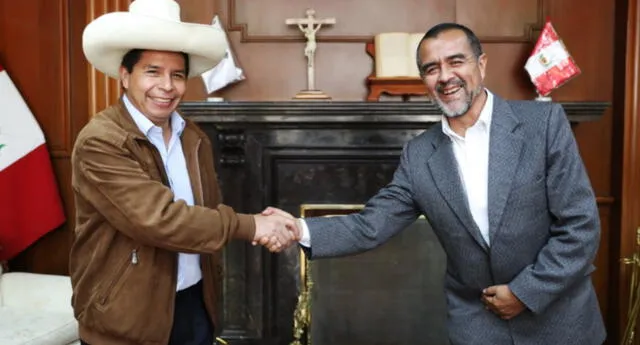 Pedro Castillo se reunió con ministro Iber Maraví para “tratar temas prioritarios en material laboral”