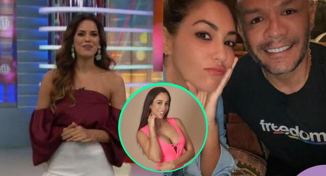 Tilsa Lozano se comprometió con Jackson Mora, y Valeria Piazza realizó un curioso comentario en América Espectáculos sobre su ex, Olinda Castañeda.