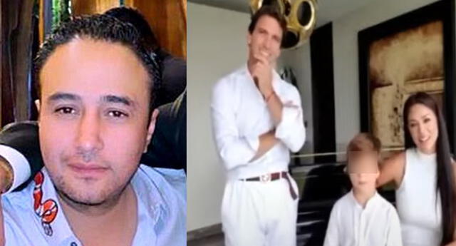 Antonio Pavón elogia a pareja de Sheyla Rojas por recibirlo en México con su hijo.
