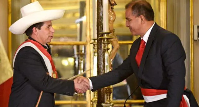 Presidente Pedro Castillo se reunió con ministro Luis Barranzuela en Palacio de Gobierno
