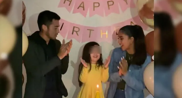 Melissa Paredes y Gato Cuba juntos tras ampay por el cumpleaños de su hija.