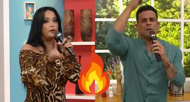Christian Domínguez sorprendió al participar del segmento Mito o verdad en América Hoy, y Mariella Zanetti lo troleó con sus infidelidades.