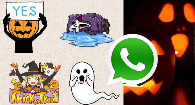 Utiliza los nuevos stickers que WhatsApp trae por Halloween 2021.